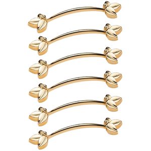 دستگیره کابینت طرح گل کد defne بسته 6عددی